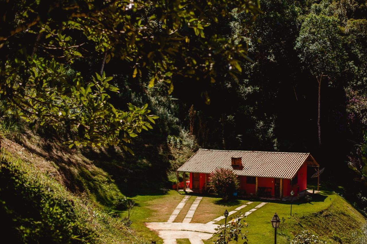 Sítio das Hortênsias Chalés Conceição da Ibitipoca Extérieur photo
